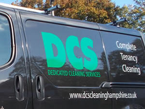 DCS Cleaning Services Van 2015